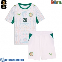 Fotballdrakt Barn Senegal Habib Diallo #20 Hjemmedraktsett VM 2026 Kortermet (+ Korte bukser)